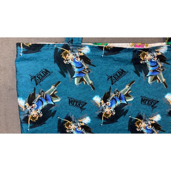 Nintendo The Legend of Zelda Link Handmade Reversible Tote Bag - Picture 14 of 16